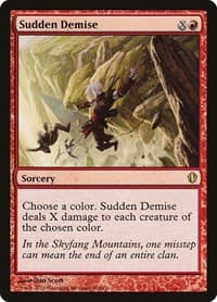 Sudden Demise - Commander 2013 - Magic: The Gathering card
