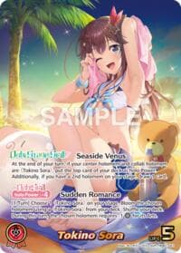 Tokino Sora (OUR) - Extra Booster: Summer hologram - Hololive card
