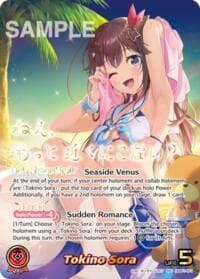 Tokino Sora (SEC) - Extra Booster: Summer hologram - Hololive card