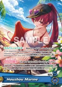 Houshou Marine (OSR) - Extra Booster: Summer hologram - Hololive card