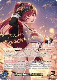 Houshou Marine (SEC) - Extra Booster: Summer hologram - Hololive card