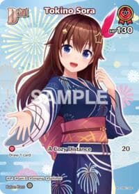 Tokino Sora (SR) (hEB01-004) - Extra Booster: Summer hologram - Hololive card
