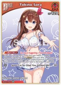 Tokino Sora (U) (hEB01-005) - Extra Booster: Summer hologram - Hololive card