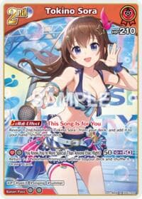 Tokino Sora (R) (hEB01-009) - Extra Booster: Summer hologram - Hololive card