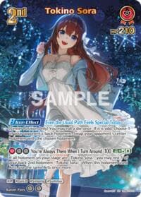 Tokino Sora (UR) - Extra Booster: Summer hologram - Hololive card