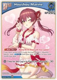 Houshou Marine (U) (hEB01-012) - Extra Booster: Summer hologram - Hololive card
