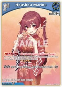 Houshou Marine (C) (hEB01-013) - Extra Booster: Summer hologram - Hololive card