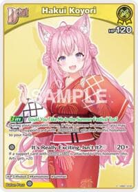 Hakui Koyori (C) (hEB01-018) - Extra Booster: Summer hologram - Hololive card