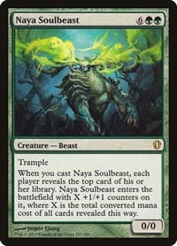 Naya Soulbeast - Commander 2013 - Magic: The Gathering card