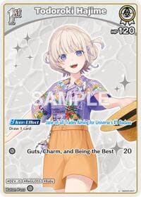 Todoroki Hajime (U) - Extra Booster: Summer hologram - Hololive card
