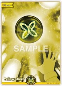 Yellow Cheer (S) - Extra Booster: Summer hologram - Hololive card