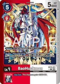 BaoHuckmon (Limited Foil) - Chivalrous XIII - Digimon Card Game card