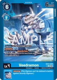 Veedramon (Limited Foil) - Chivalrous XIII - Digimon Card Game card