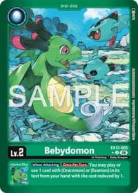Bebydomon (Limited Foil) - Chivalrous XIII - Digimon Card Game card