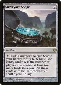 Surveyor's Scope - Commander 2013 - Magic: The Gathering card