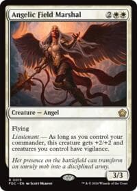 Angelic Field Marshal - Commander: Foundations - Magic: The Gathering card