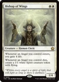 Bishop of Wings - Commander: Foundations - Magic: The Gathering card