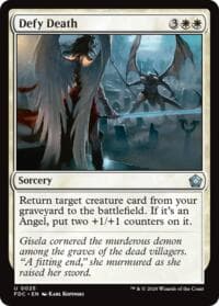 Defy Death - Commander: Foundations - Magic: The Gathering card