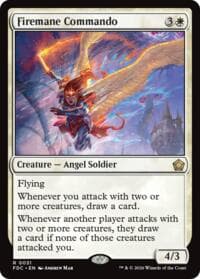Firemane Commando - Commander: Foundations - Magic: The Gathering card