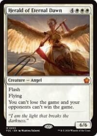 Herald of Eternal Dawn - Commander: Foundations - Magic: The Gathering card