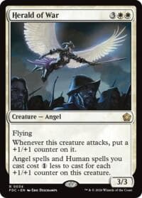 Herald of War - Commander: Foundations - Magic: The Gathering card