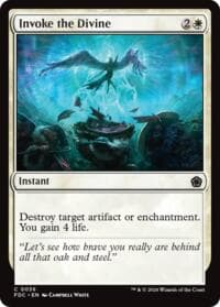 Invoke the Divine - Commander: Foundations - Magic: The Gathering card