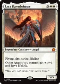 Lyra Dawnbringer - Commander: Foundations - Magic: The Gathering card