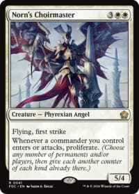 Norn's Choirmaster - Commander: Foundations - Magic: The Gathering card