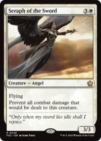 Seraph of the Sword - Commander: Foundations - Magic: The Gathering card