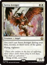 Serra Avenger - Commander: Foundations - Magic: The Gathering card