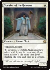 Speaker of the Heavens - Commander: Foundations - Magic: The Gathering card