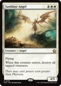 Sunblast Angel - Commander: Foundations - Magic: The Gathering card