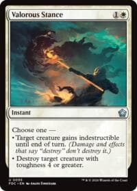 Valorous Stance - Commander: Foundations - Magic: The Gathering card