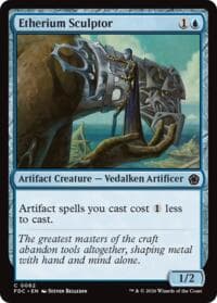 Etherium Sculptor - Commander: Foundations - Magic: The Gathering card