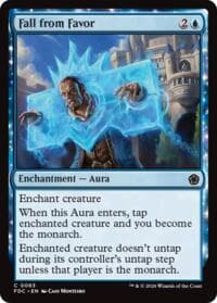Fall from Favor - Commander: Foundations - Magic: The Gathering card