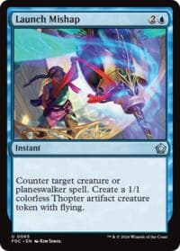 Launch Mishap - Commander: Foundations - Magic: The Gathering card