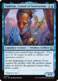 Padeem, Consul of Innovation - Commander: Foundations - Magic: The Gathering card