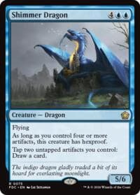 Shimmer Dragon - Commander: Foundations - Magic: The Gathering card