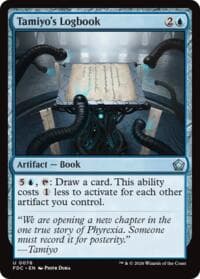 Tamiyo's Logbook - Commander: Foundations - Magic: The Gathering card