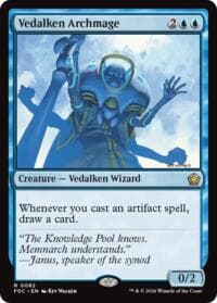 Vedalken Archmage - Commander: Foundations - Magic: The Gathering card