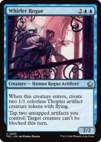Whirler Rogue - Commander: Foundations - Magic: The Gathering card