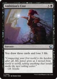 Ambition's Cost - Commander: Foundations - Magic: The Gathering card