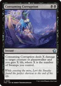 Consuming Corruption - Commander: Foundations - Magic: The Gathering card