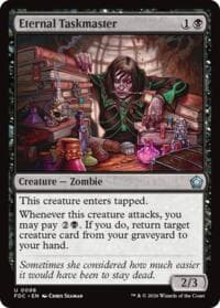 Eternal Taskmaster - Commander: Foundations - Magic: The Gathering card