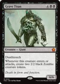 Grave Titan - Commander: Foundations - Magic: The Gathering card