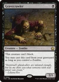 Gravecrawler - Commander: Foundations - Magic: The Gathering card