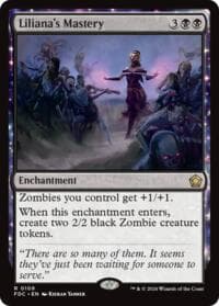 Liliana's Mastery - Commander: Foundations - Magic: The Gathering card