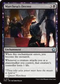 Marchesa's Decree - Commander: Foundations - Magic: The Gathering card