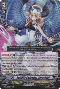 Solidify Celestial, Zerachiel - BT11: Seal Dragons Unleashed - Cardfight Vanguard card
