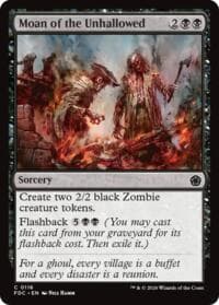 Moan of the Unhallowed - Commander: Foundations - Magic: The Gathering card